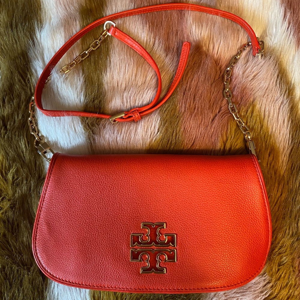 Tory Burch purse. Removable strap - turns into a clutch